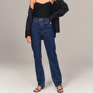 Abercrombie & Fitch 90s ultra high rise straight leg jean